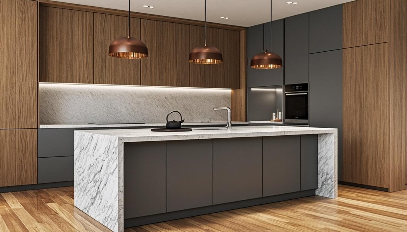 تصميم وتنفيذ المطابخ